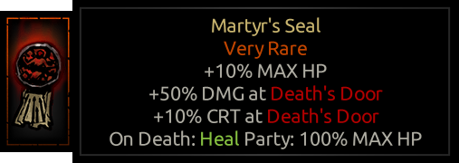 Martyr's Seal