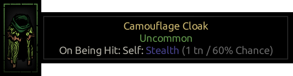 Camouflage Cloak
