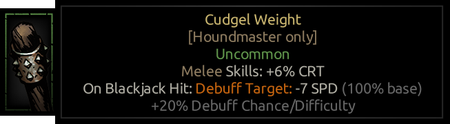 Cudgel Weight