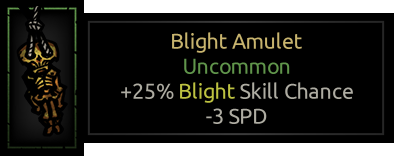 Blight Amulet