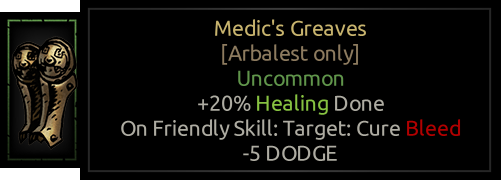 Medic's Greaves