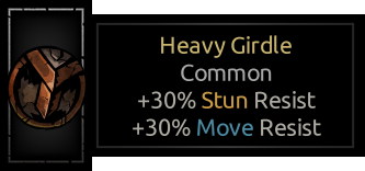 Heavy Girdle