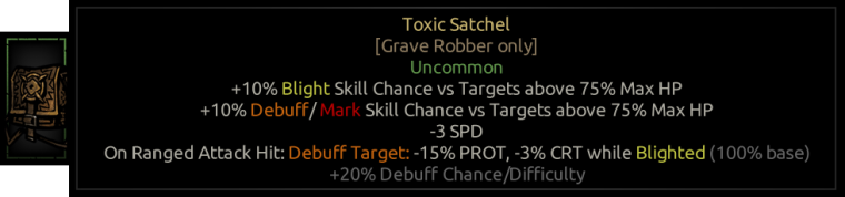 Toxic Satchel