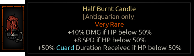 Half Burnt Candle