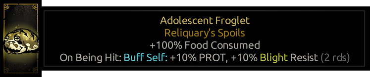 Adolescent Froglet