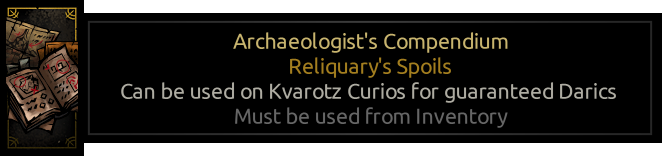 Archaeologist's Compendium