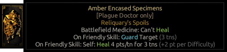 Amber Encased Specimens