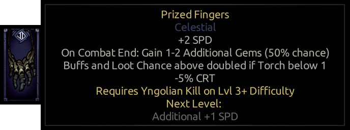 Prized Fingers
