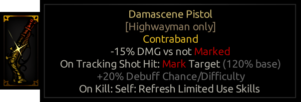 Damascene Pistol