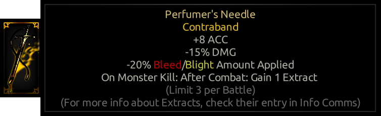 Perfumer's Needle