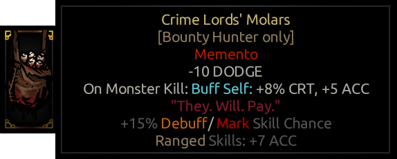 Crime Lords' Molars