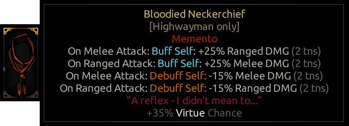 Bloodied Neckerchief