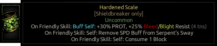 Hardened Scale