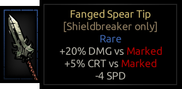 Fanged Spear Tip