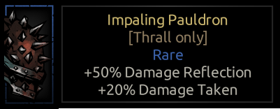 Impaling Pauldron